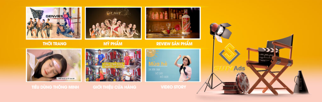 SunAdsMedia - Đơn vị sản xuất video quảng cáo trọn gói